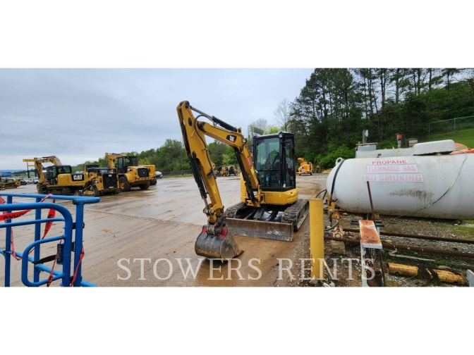 2019 Cat 304E2 CAB Stowers Cat
